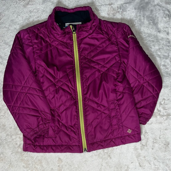 Columbia Other - Columbia Kid’s Purple Quilted Lightweight Jacket SZ 4 Toddler